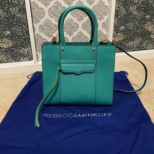 Rebecca Minkoff M.A.B Mini Leather Tote Crossbody